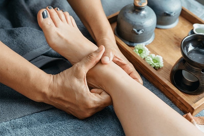 Massage chân có tác dụng rất tốt cho sức khỏe