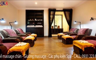 ghế massage chân cố định