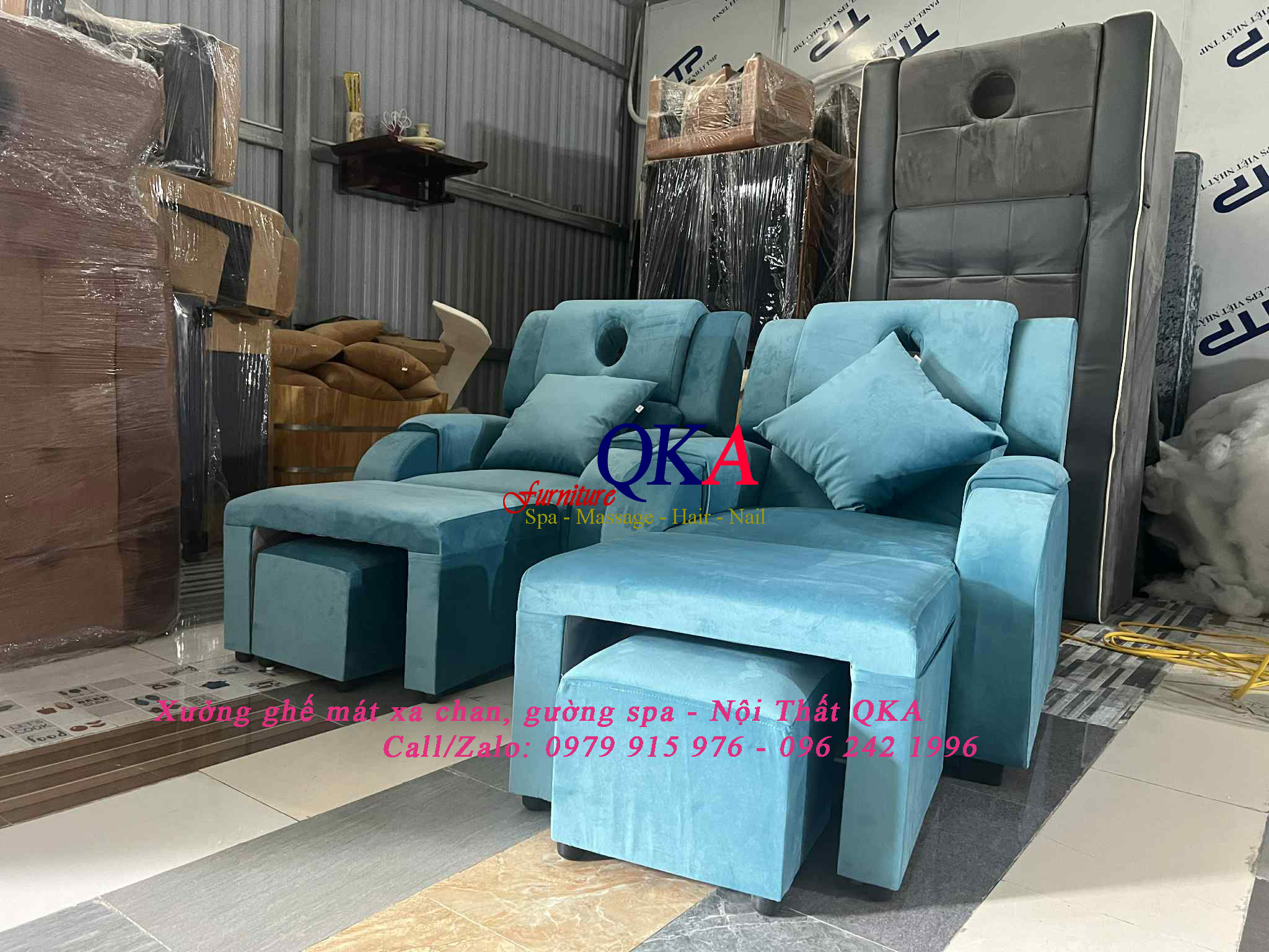 2 Ghế massage chân xuất xưởng