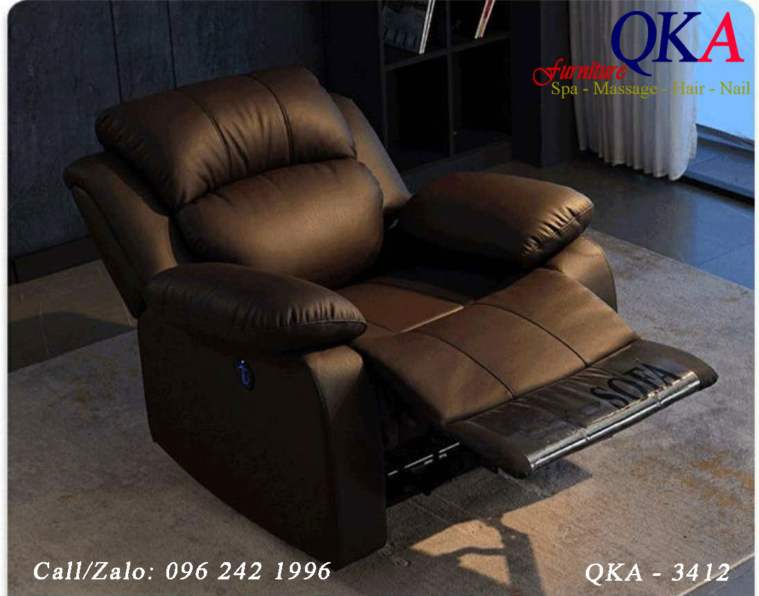 Ghế sofa thư giãn chỉnh điện - QKA 3412