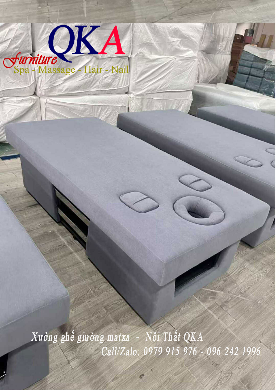 Giường matxa body, spa cao cấp